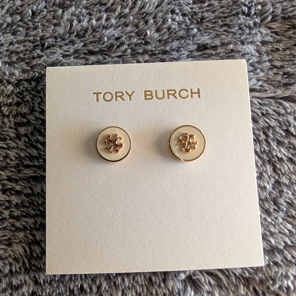 Tory Burch Gold Stud Earrings